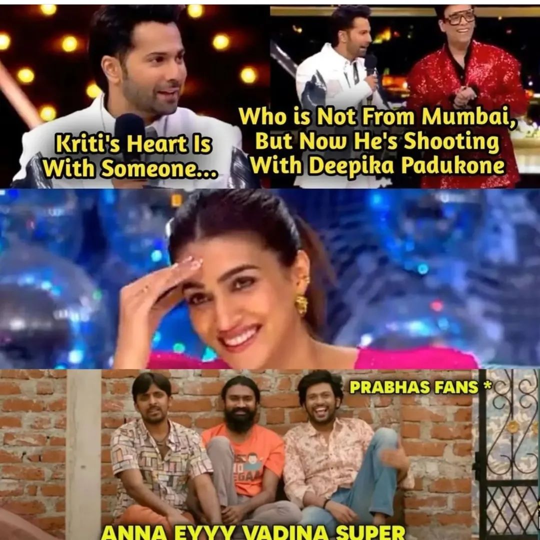 Prabhas Dating Kriti Sanon?: 15 Memes That Sum Up The Dating Rumors Of ...