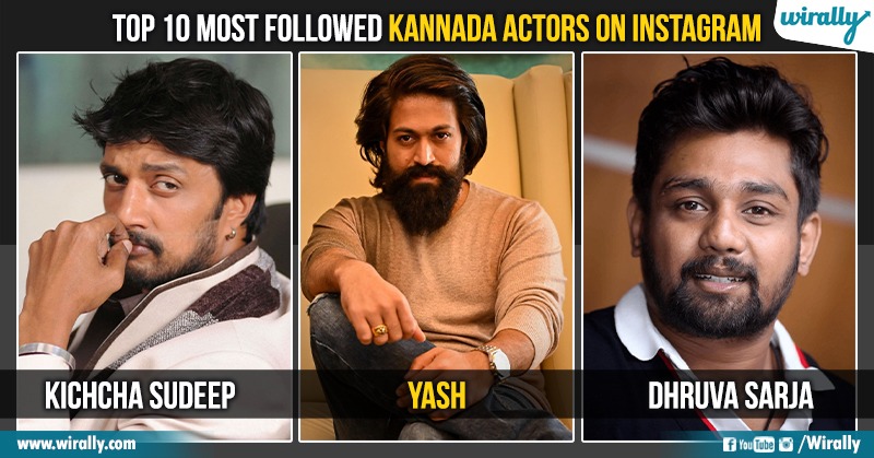 Top 10 Most Followed Kannada Actors On Instagram - Wirally