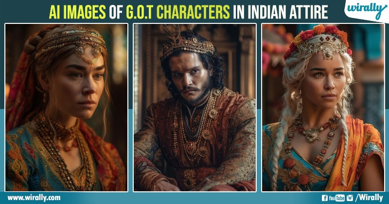 These AI-Generated Images Of Game Of Thrones Characters In Indian Attire Is  The Best Thing You'll See Today